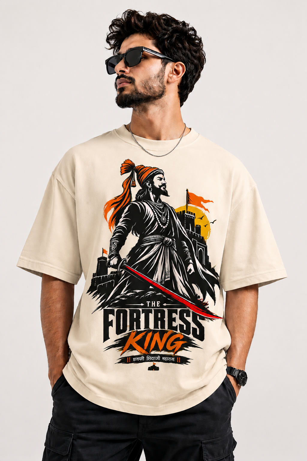 Shivaji Maharaj T-Shirt | The Fortress King