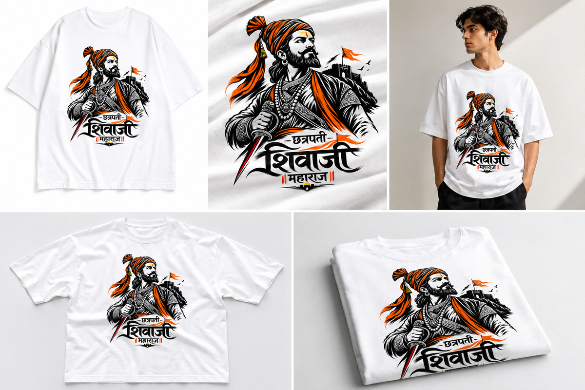 Chhatrapati Shivaji Maharaj T-Shirt | The Sovereign