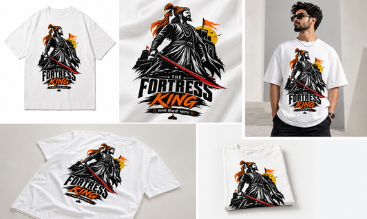 Shivaji Maharaj T-Shirt | The Fortress King