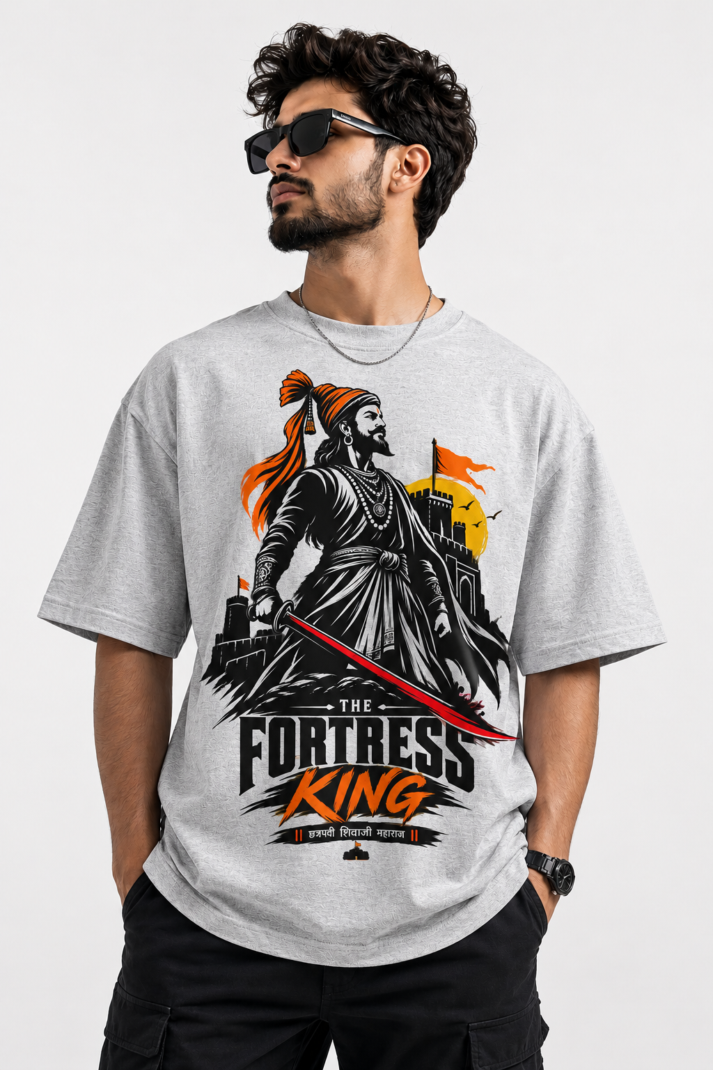 Shivaji Maharaj T-Shirt | The Fortress King