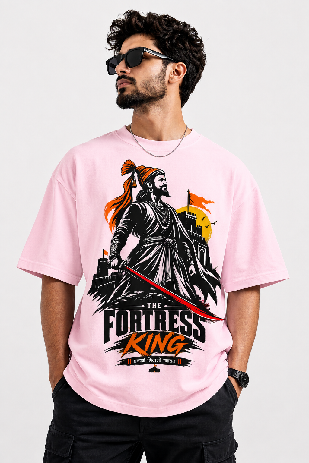 Shivaji Maharaj T-Shirt | The Fortress King