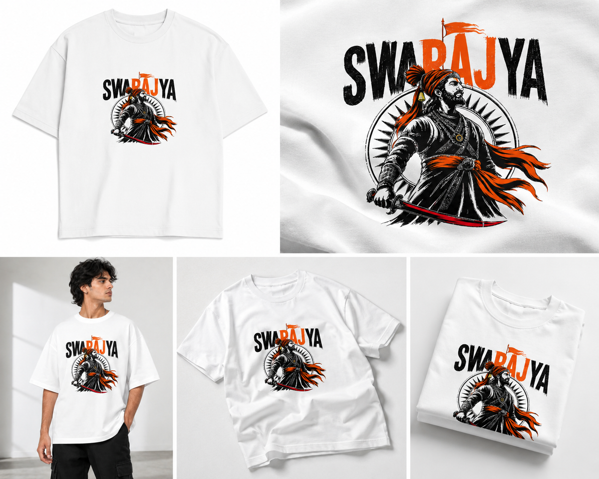 Shivaji Maharaj T-Shirt | The Maratha Icon