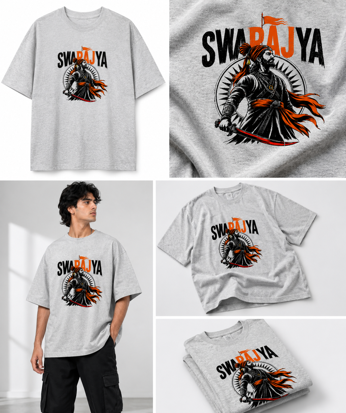 Shivaji Maharaj T-Shirt | The Maratha Icon