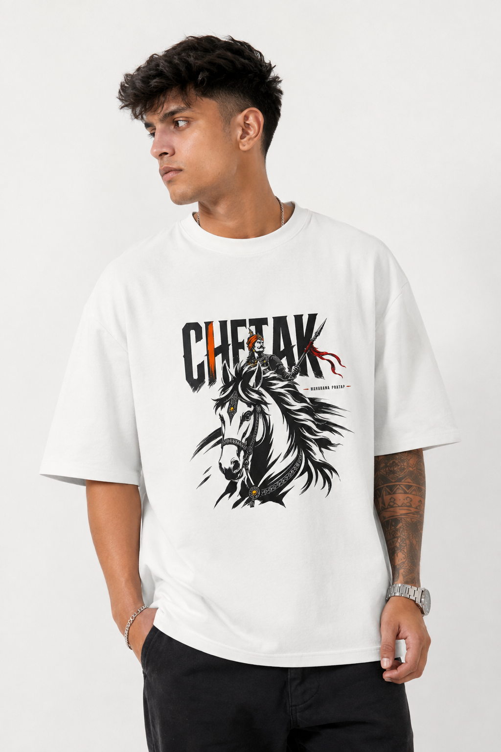Chetak Maharana Pratap T-Shirt | Rajput Heritage