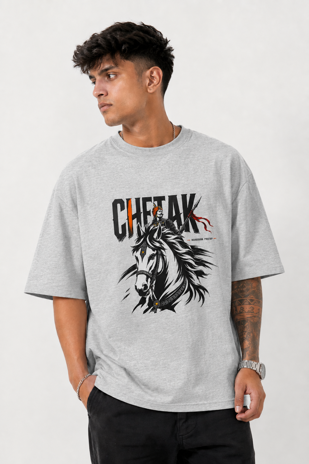 Chetak Maharana Pratap T-Shirt | Rajput Heritage