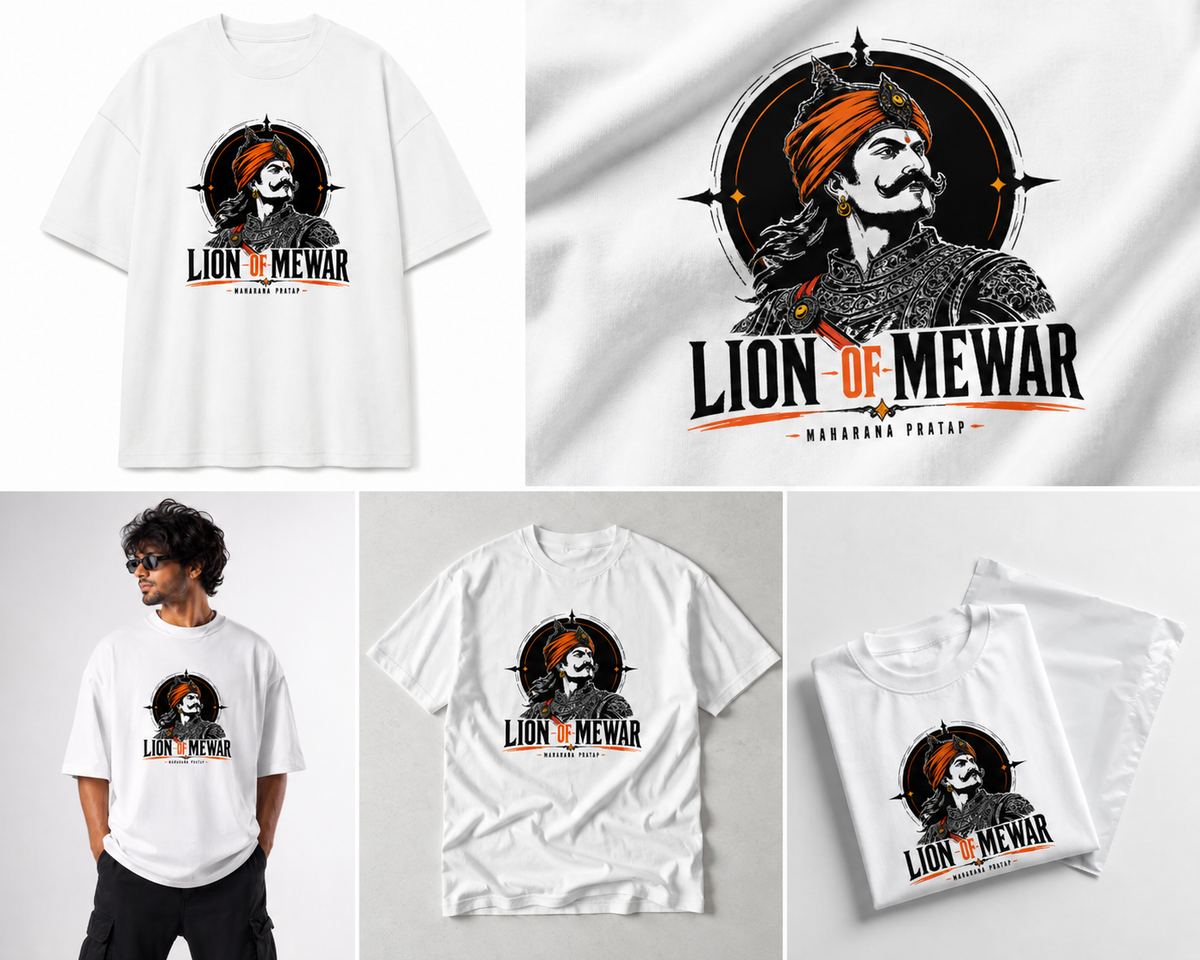 Maharana Pratap T-Shirt | Lion of Mewar