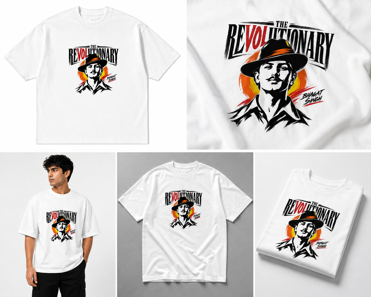 Bhagat Singh T-Shirt | The Revolutionary